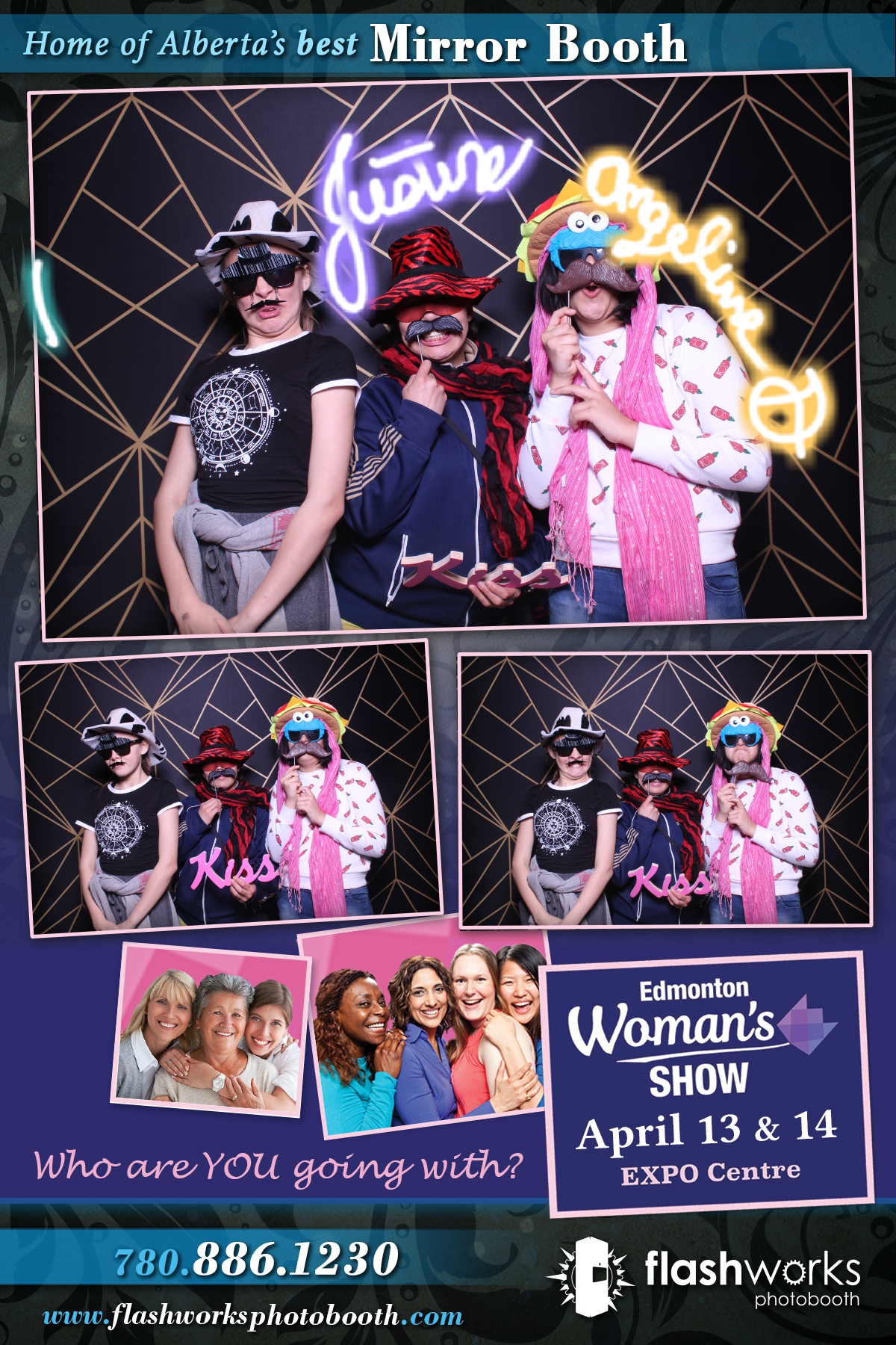 Spring Edmonton Woman's Show 2019 | View more photos from the event at gallery.flashworksphotobooth.com/u/FlashworksPhotoboothInc/Spring-Edmonton-Womans-Show-2019